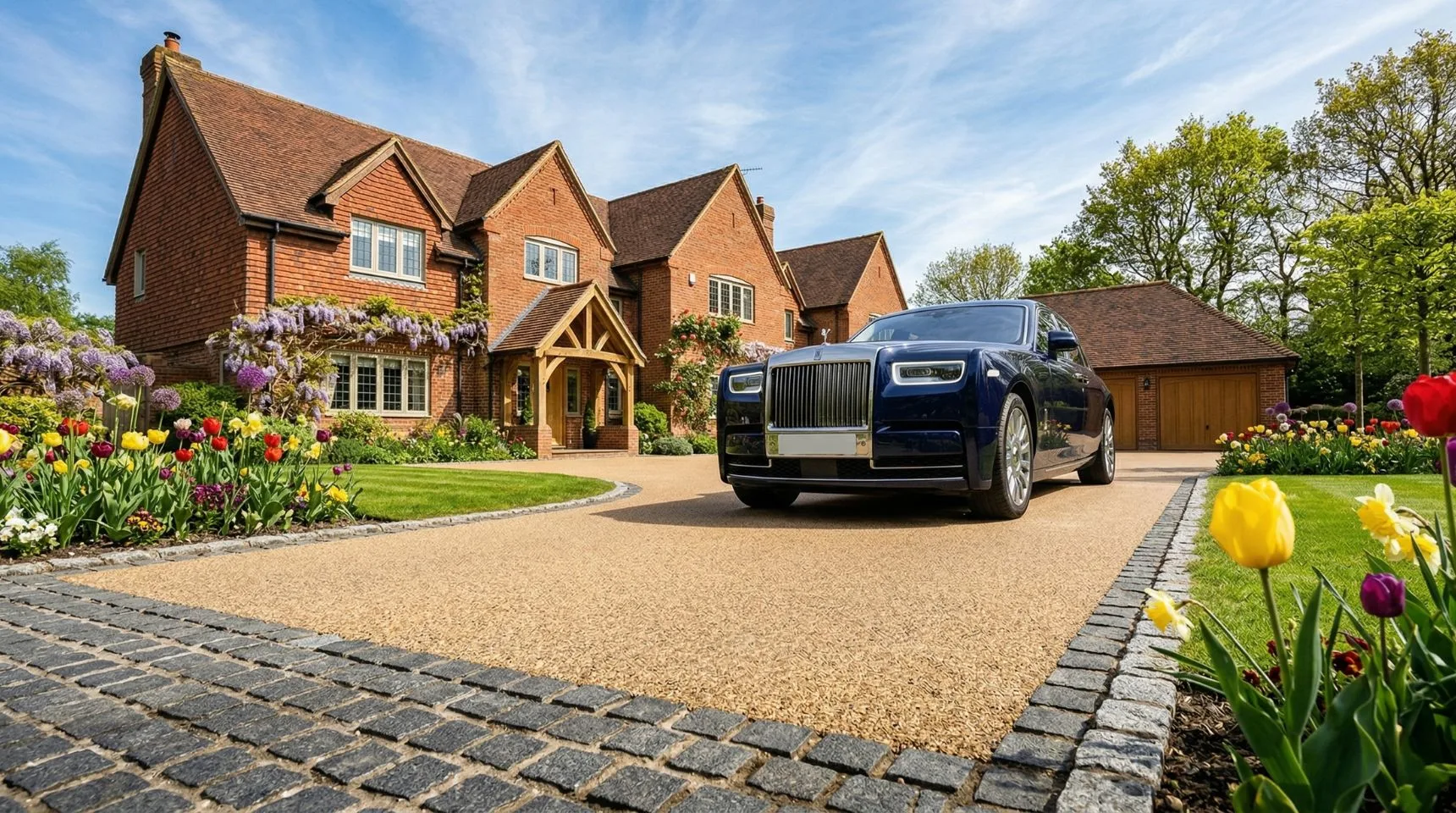 Premium resin bound driveway installed by Windsor