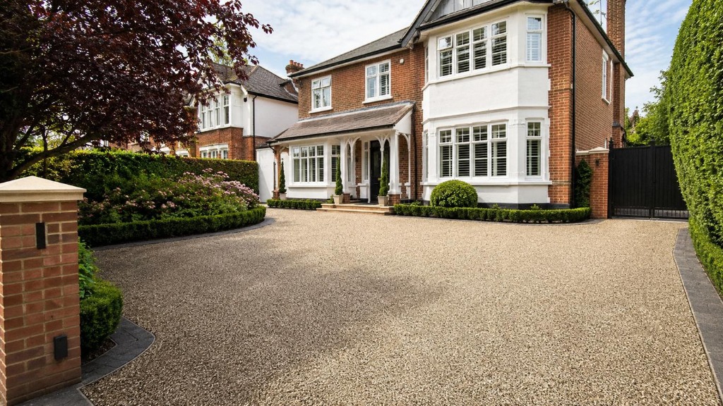 Large detached home with new resin bound driveway in Windsor